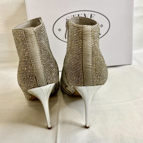 GORGEOUS High-heel Rhinestone Bootie - Picture 4 of 16